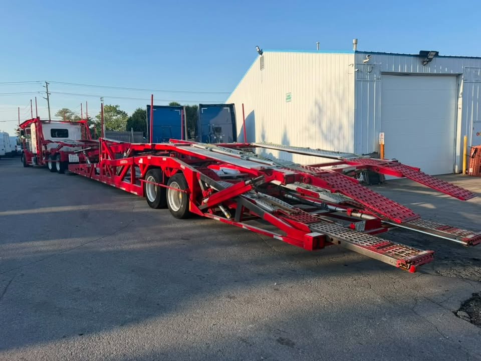 2022 Peterbilt 389 + Cottrell CX09 80' car hauler package for sale in Chicago IL - photo 4