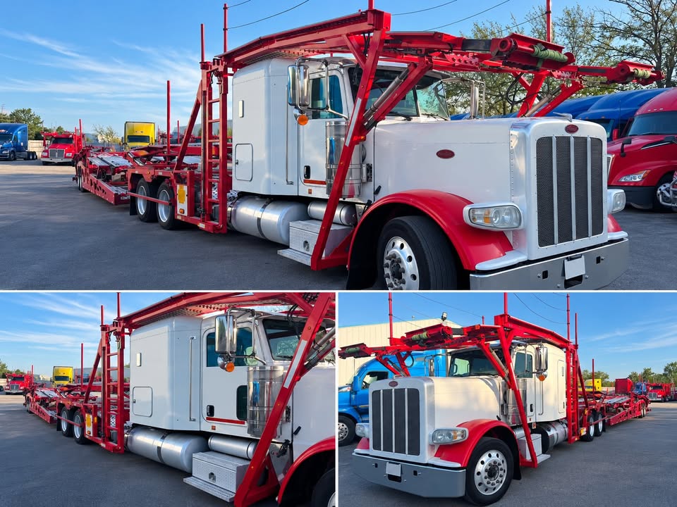 2022 Peterbilt 389 + Cottrell CX09 80' car hauler package for sale in Chicago IL - photo 6