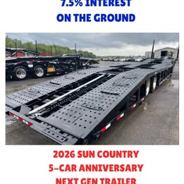 2026 Sun Country 5-Car Anniversary Next Gen Trailer for Sale in Commerce, GA